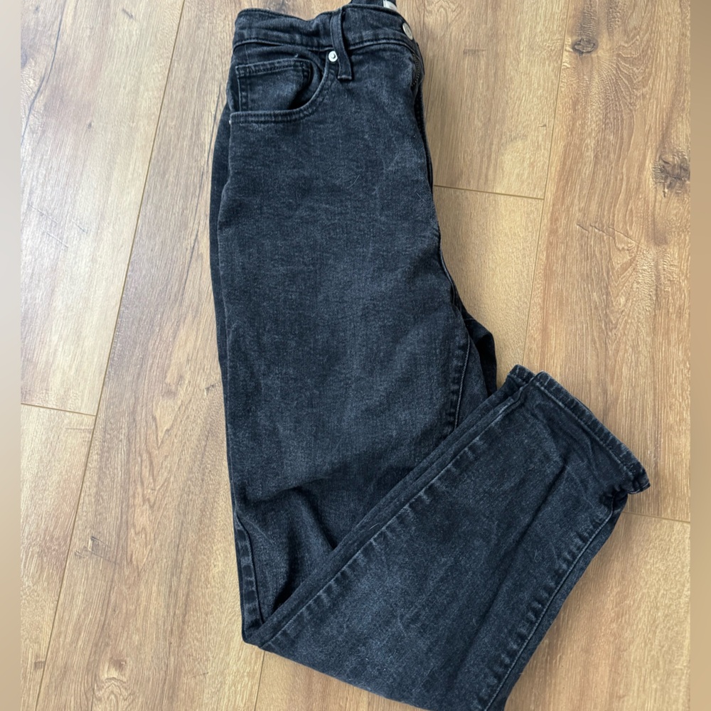 Levi's Black Straight Leg Jeans